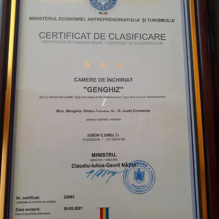 Vendégház Genghiz Mangalia